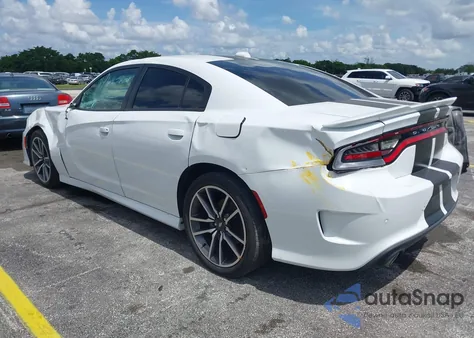 2021 Dodge Charger R/T Rwd из США, поврежденный, VIN 2C3CDXCT0MH504795